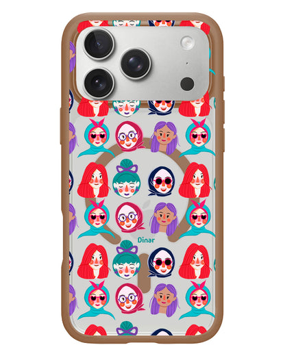 iPhone Rearguard Hybrid - Cute Sweety Faces