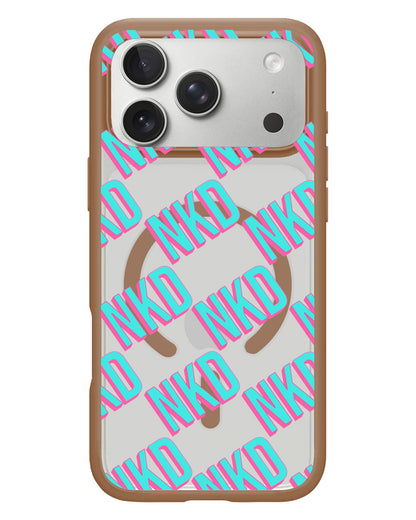 iPhone Rearguard Hybrid - CUSTOM MONOGRAM 3.0 Diagonal Initial 4.0