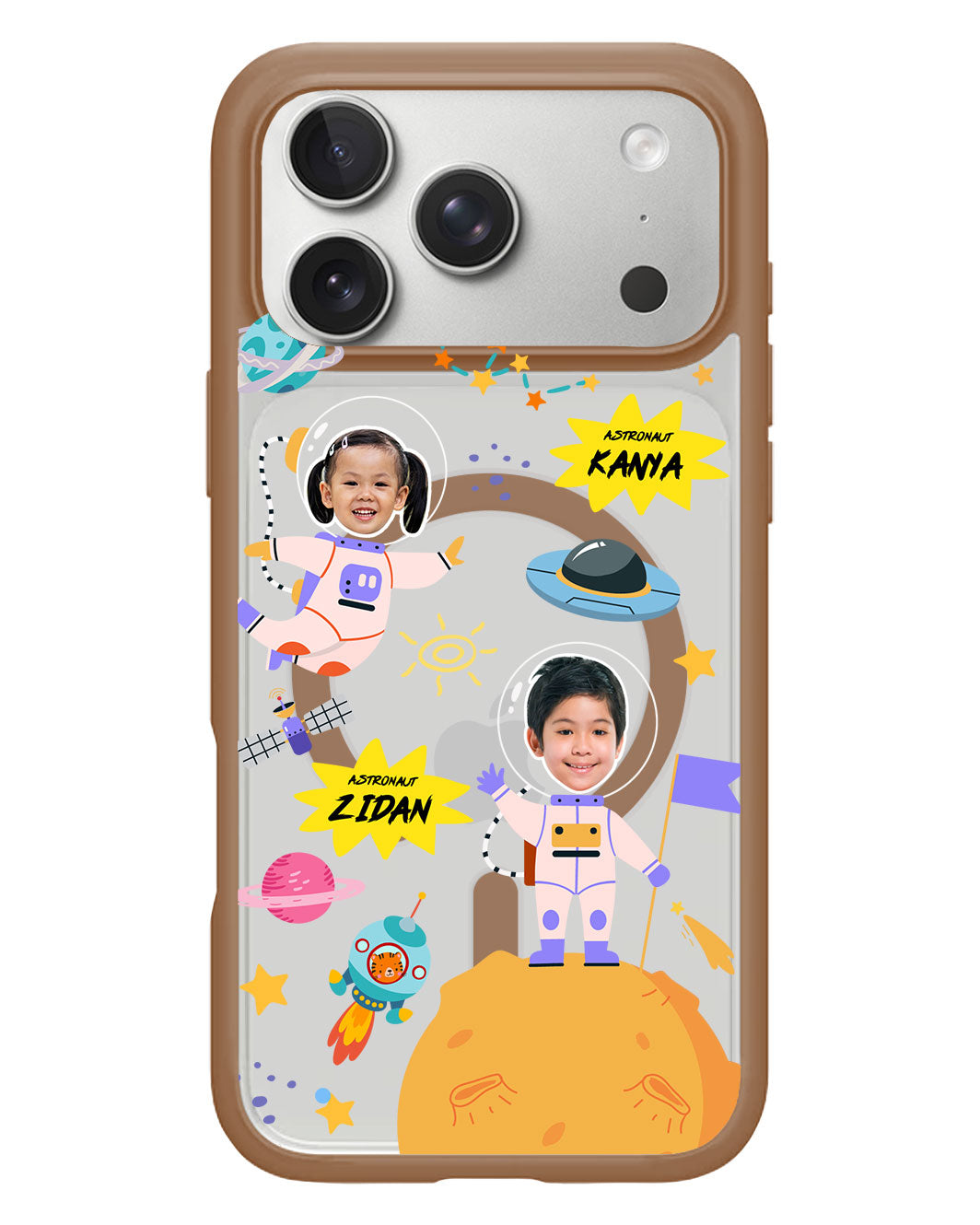 iPhone Rearguard Hybrid - Face Grid Dream Astronaut