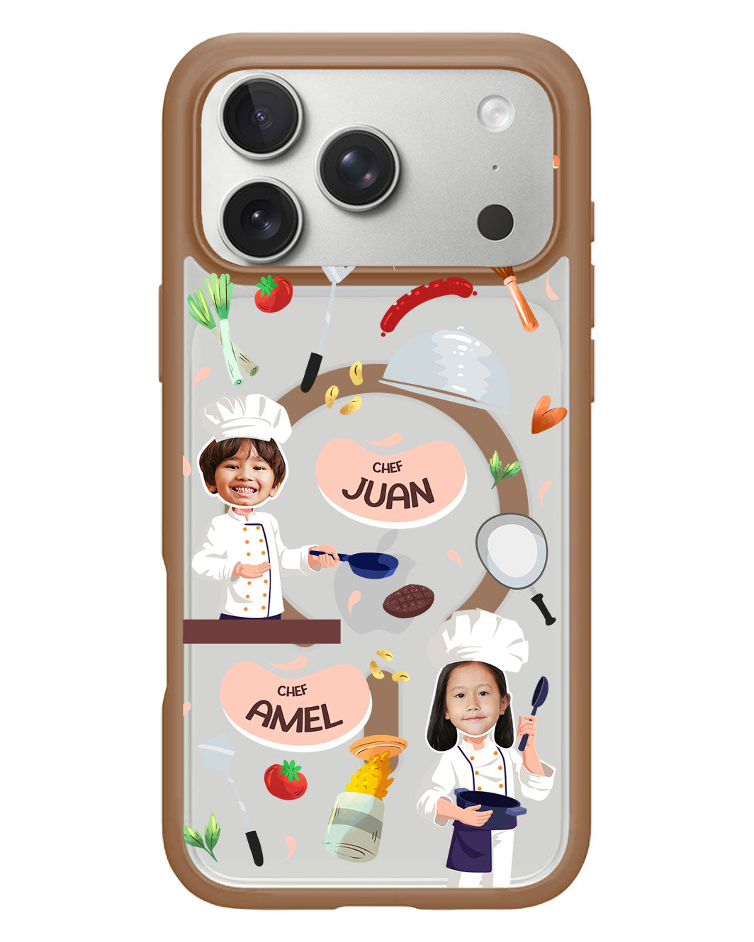 iPhone Rearguard Hybrid - Face Grid Dream Chef