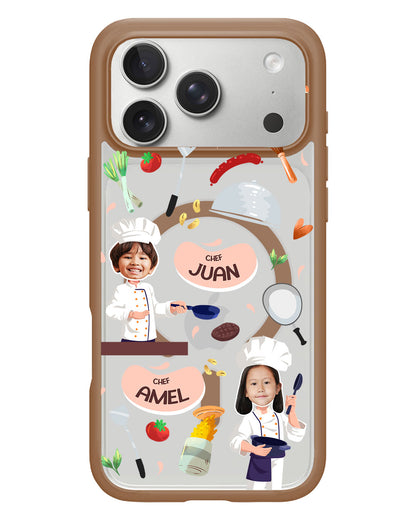iPhone Rearguard Hybrid - Face Grid Dream Chef