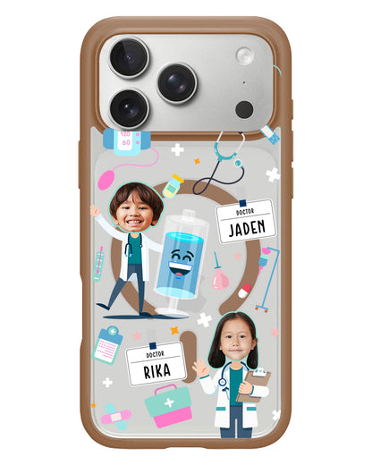 iPhone Rearguard Hybrid - Face Grid Dream Doctor