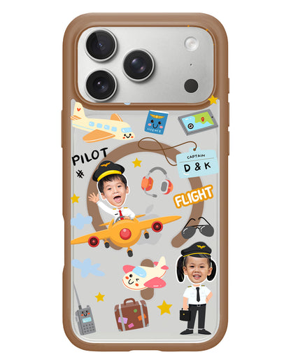 iPhone Rearguard Hybrid - Face Grid Dream Pilot