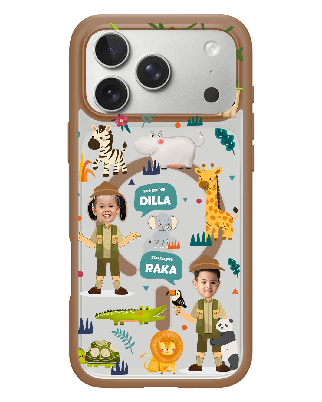 iPhone Rearguard Hybrid - Face Grid Dream Zoologist
