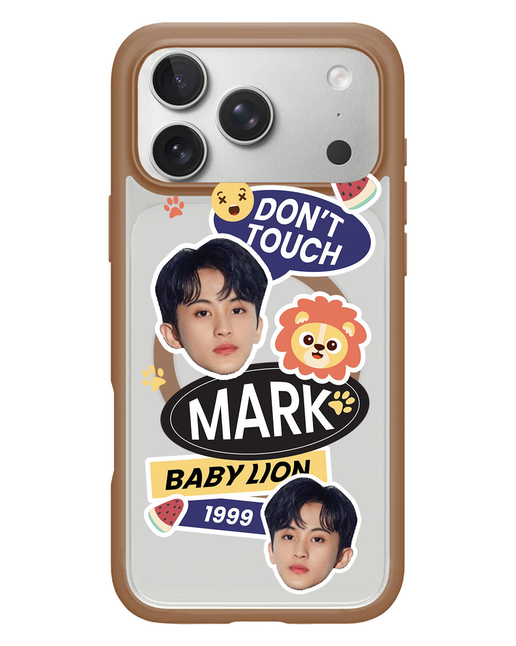 iPhone Rearguard Hybrid - Face Grid Baby Lion