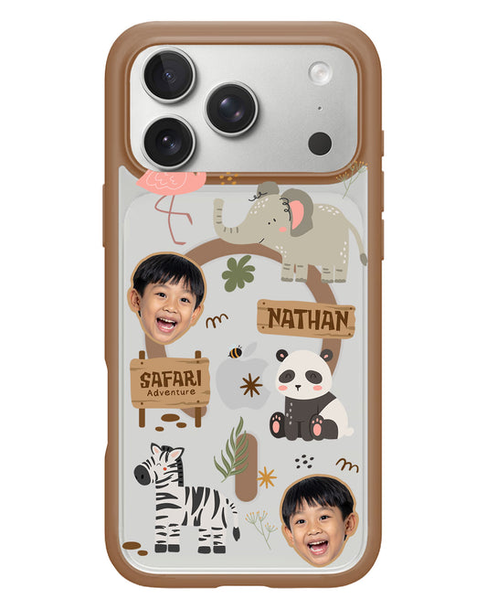iPhone Rearguard Hybrid - Face Grid Safari 2.0
