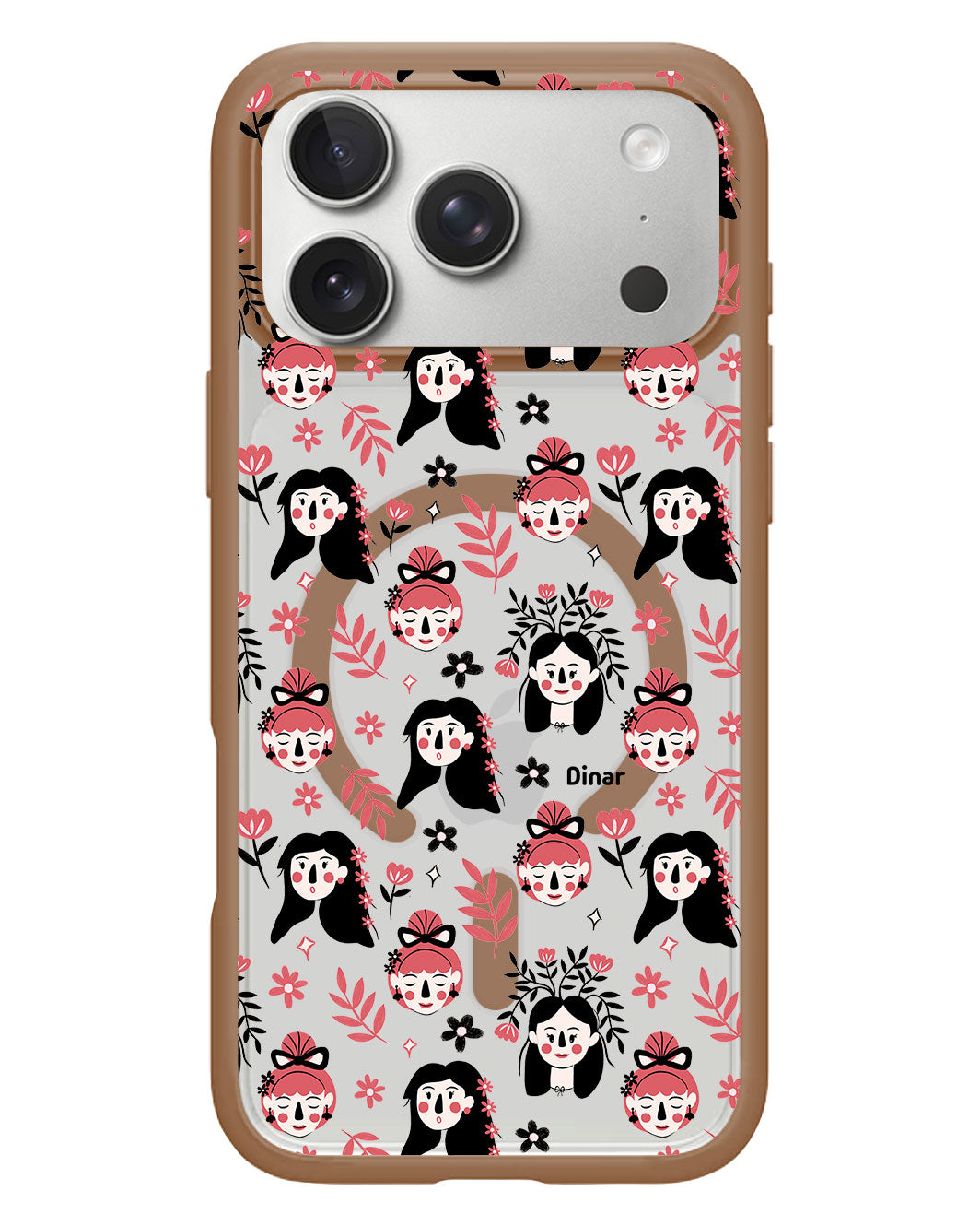 iPhone Rearguard Hybrid - Flowery Faces