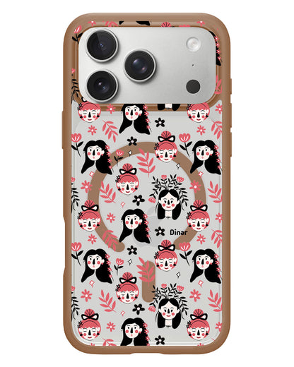 iPhone Rearguard Hybrid - Flowery Faces