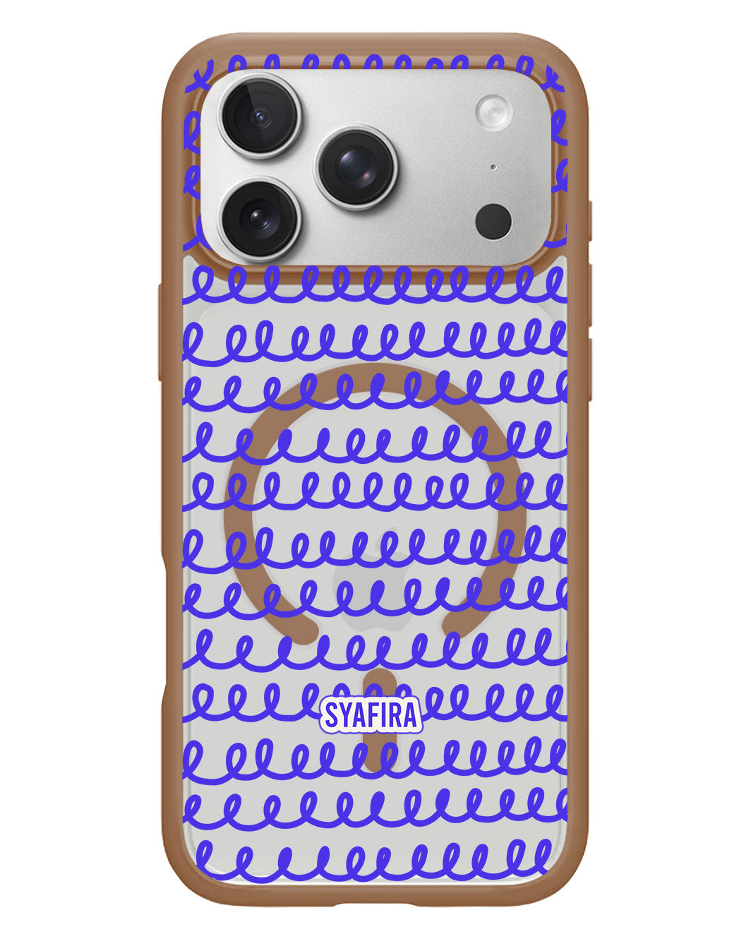 iPhone Rearguard Hybrid - Blue Wires