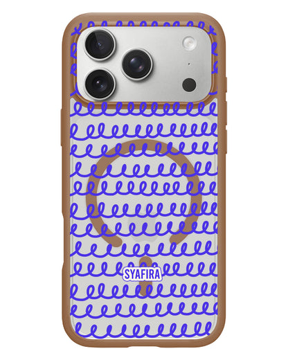 iPhone Rearguard Hybrid - Blue Wires