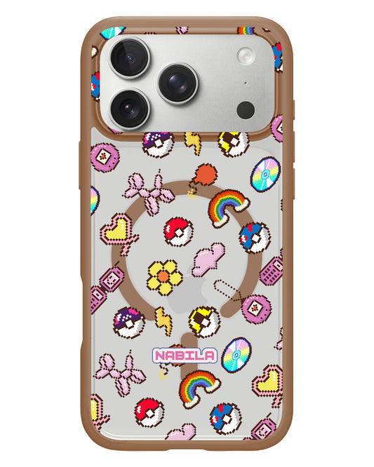 iPhone Rearguard Hybrid - Pink Glitch