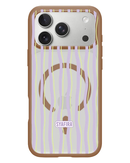 iPhone Rearguard Hybrid - Purple lines