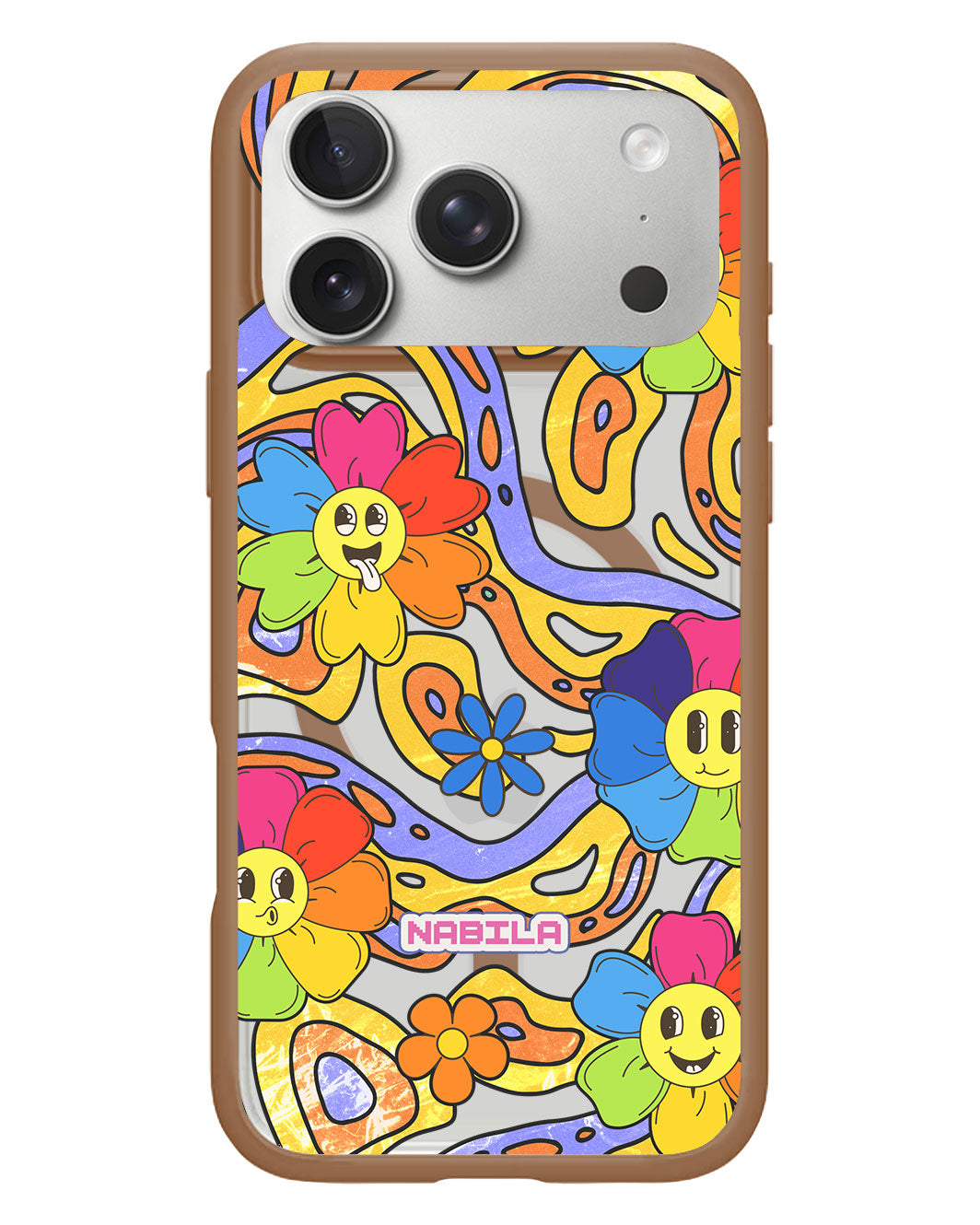 iPhone Rearguard Hybrid - Rainbow Groove