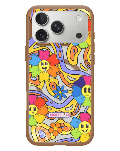 iPhone Rearguard Hybrid - Rainbow Groove
