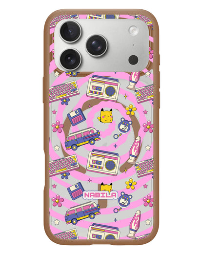 iPhone Rearguard Hybrid - Retro Spiral