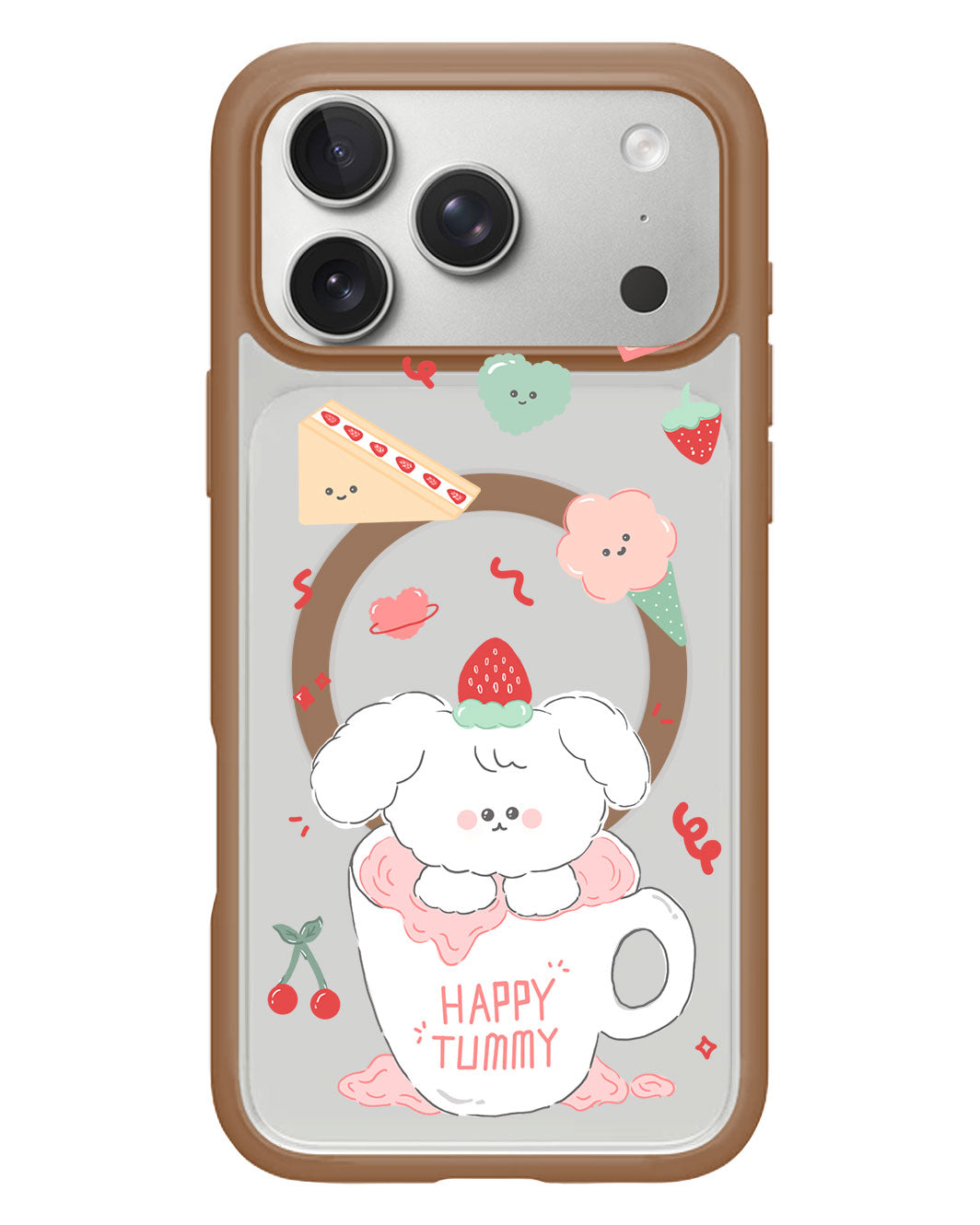 iPhone Rearguard Hybrid - Happy Tummy