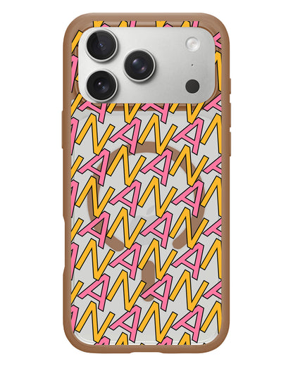 iPhone Rearguard Hybrid - CUSTOM MONOGRAM 3.0 Initial 3.0