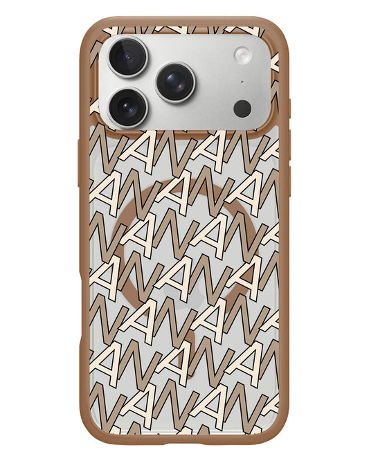 iPhone Rearguard Hybrid - CUSTOM MONOGRAM 3.0 Initial 4.0