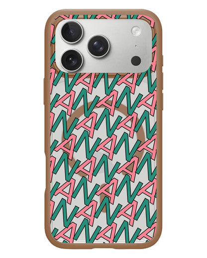 iPhone Rearguard Hybrid - CUSTOM MONOGRAM 3.0 Initial 7.0