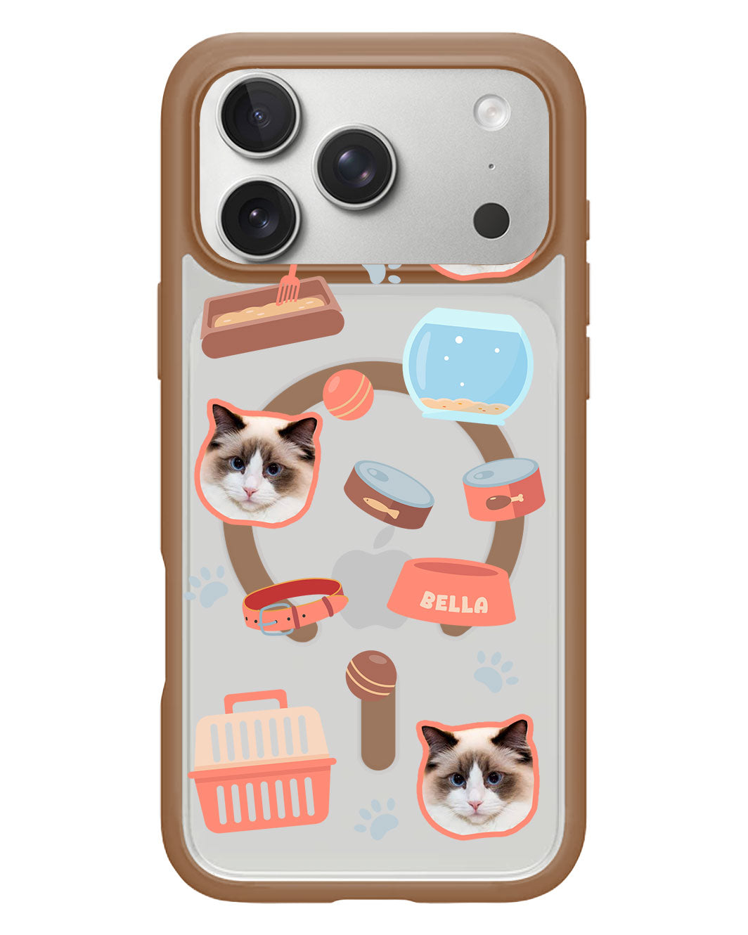 iPhone Rearguard Hybrid - Pet Grid Kitty Cozy Corner