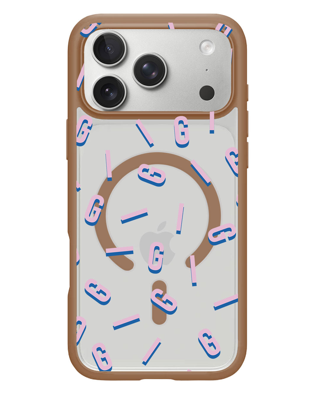iPhone Rearguard Hybrid - CUSTOM MONOGRAM 1.0 Cotton Candy