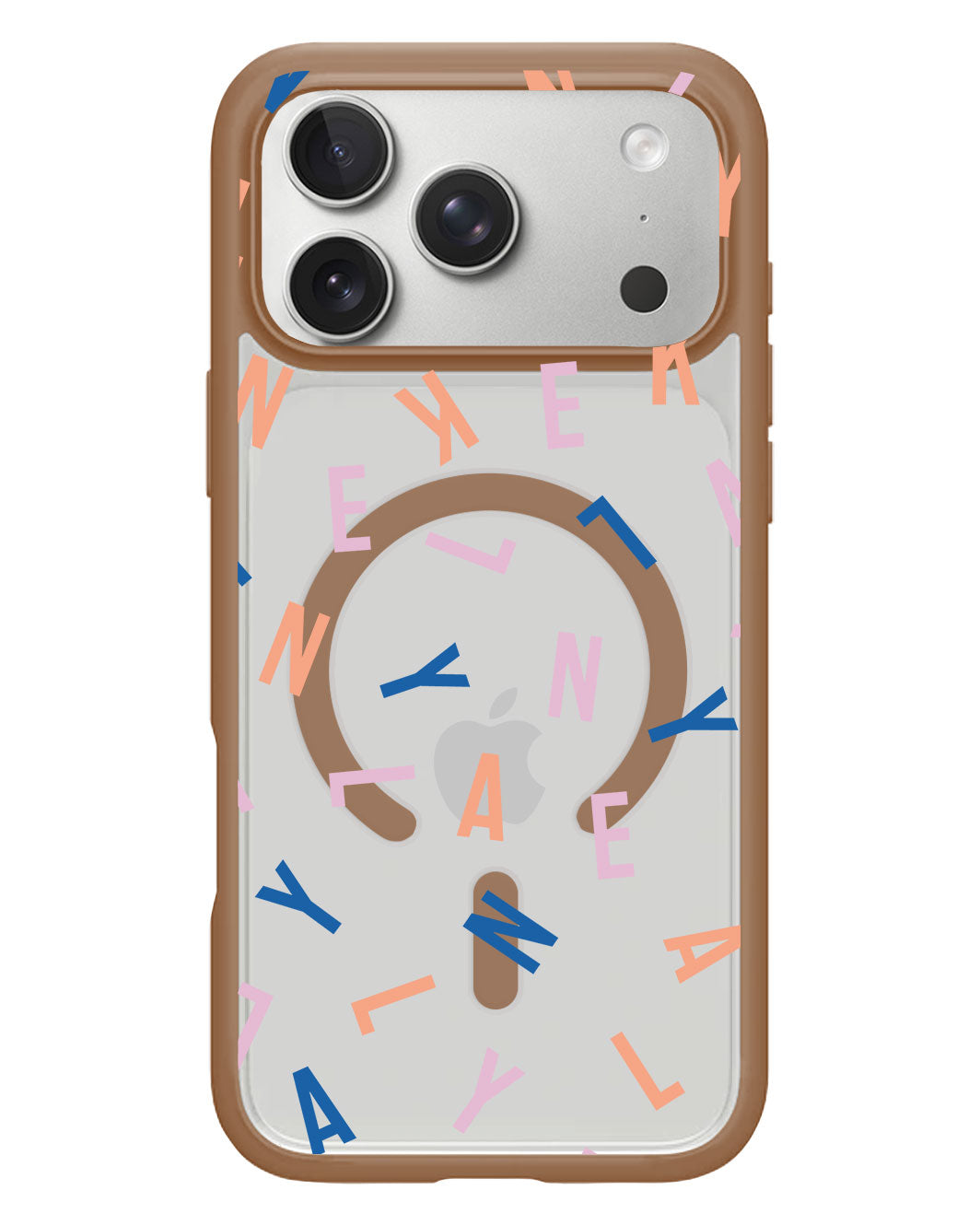 iPhone Rearguard Hybrid - CUSTOM MONOGRAM 1.0 Rainbow