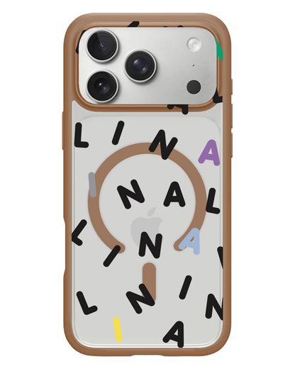 iPhone Rearguard Hybrid - CUSTOM MONOGRAM 2.0 Black