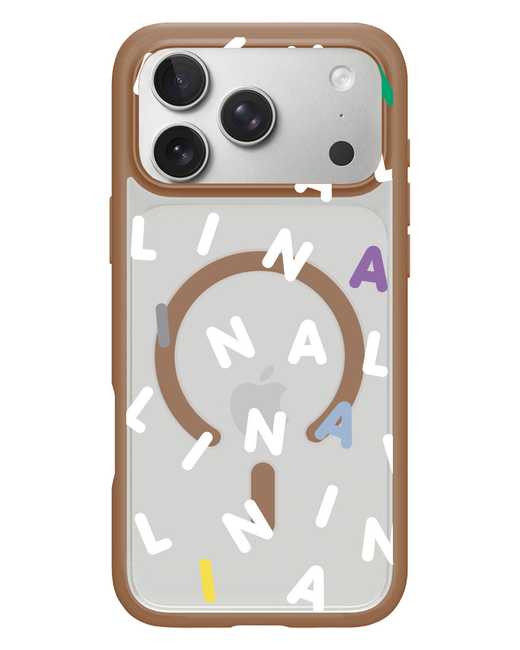 iPhone Rearguard Hybrid - CUSTOM MONOGRAM 2.0 White