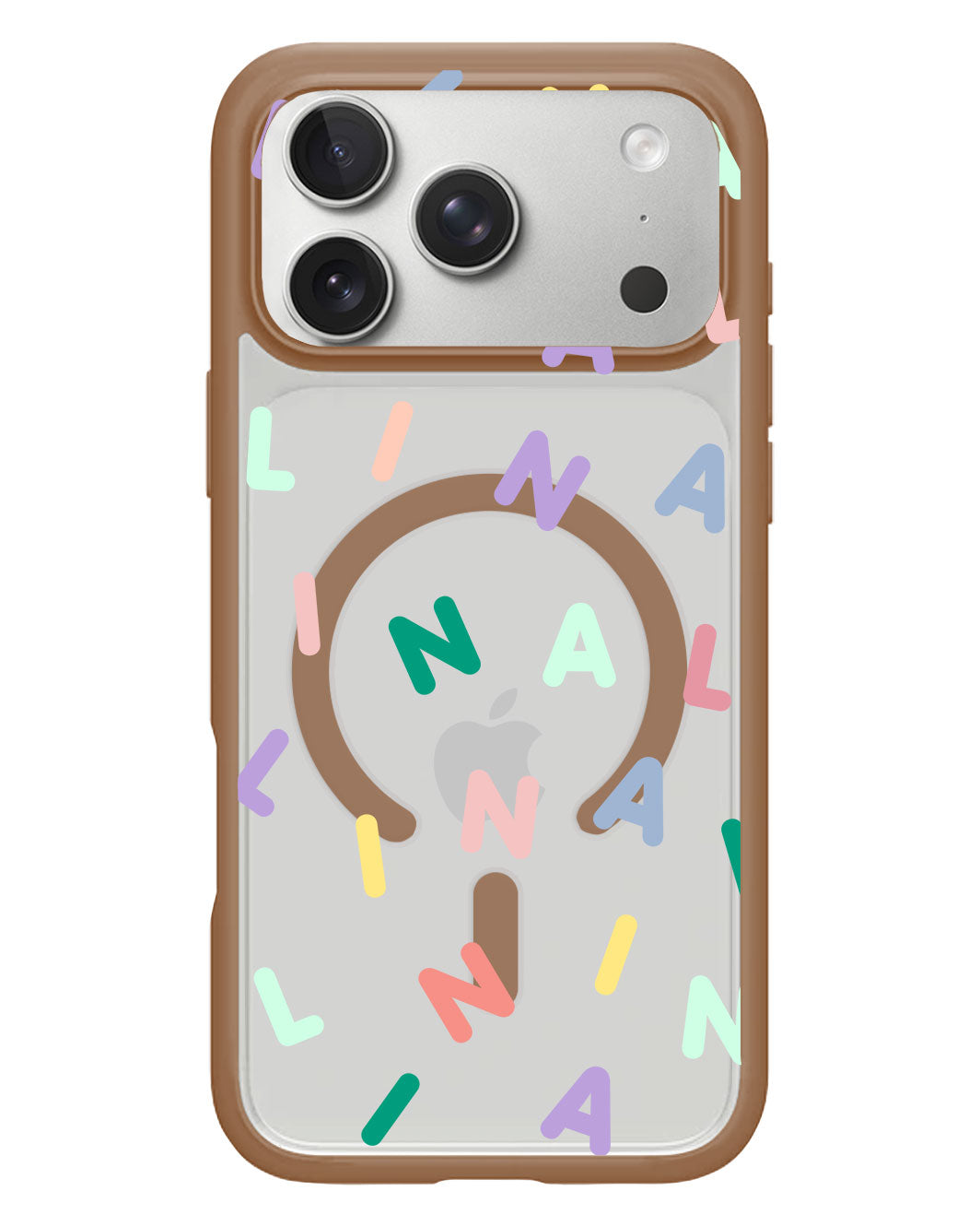 iPhone Rearguard Hybrid - CUSTOM MONOGRAM 2.0 Rainbow