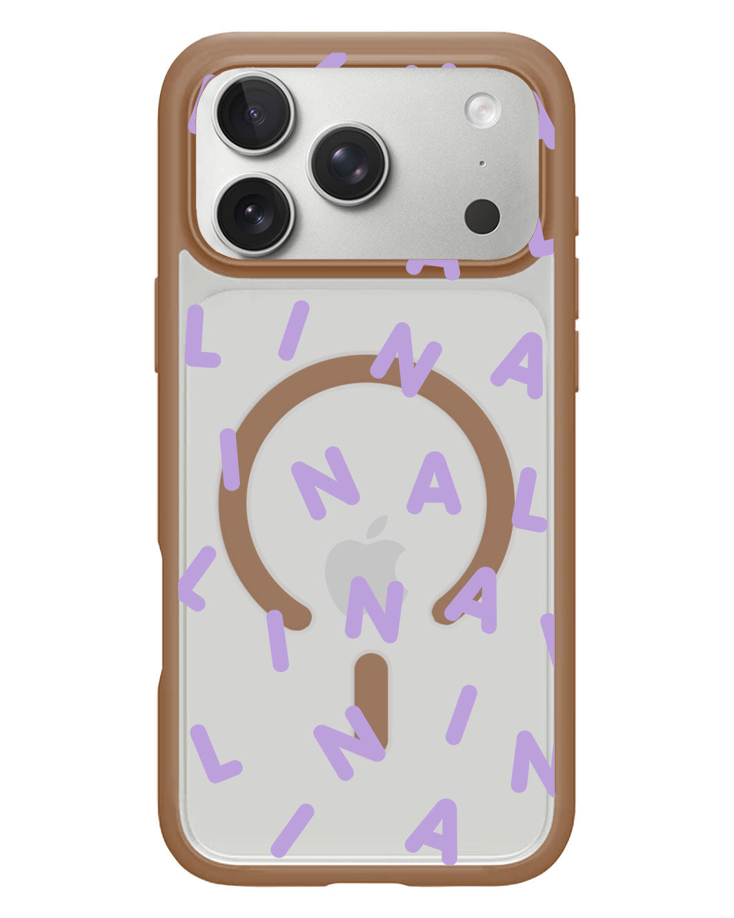 iPhone Rearguard Hybrid - CUSTOM MONOGRAM 2.0 Lilac