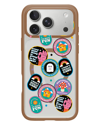 iPhone Rearguard Hybrid - Monster Sticker Pack