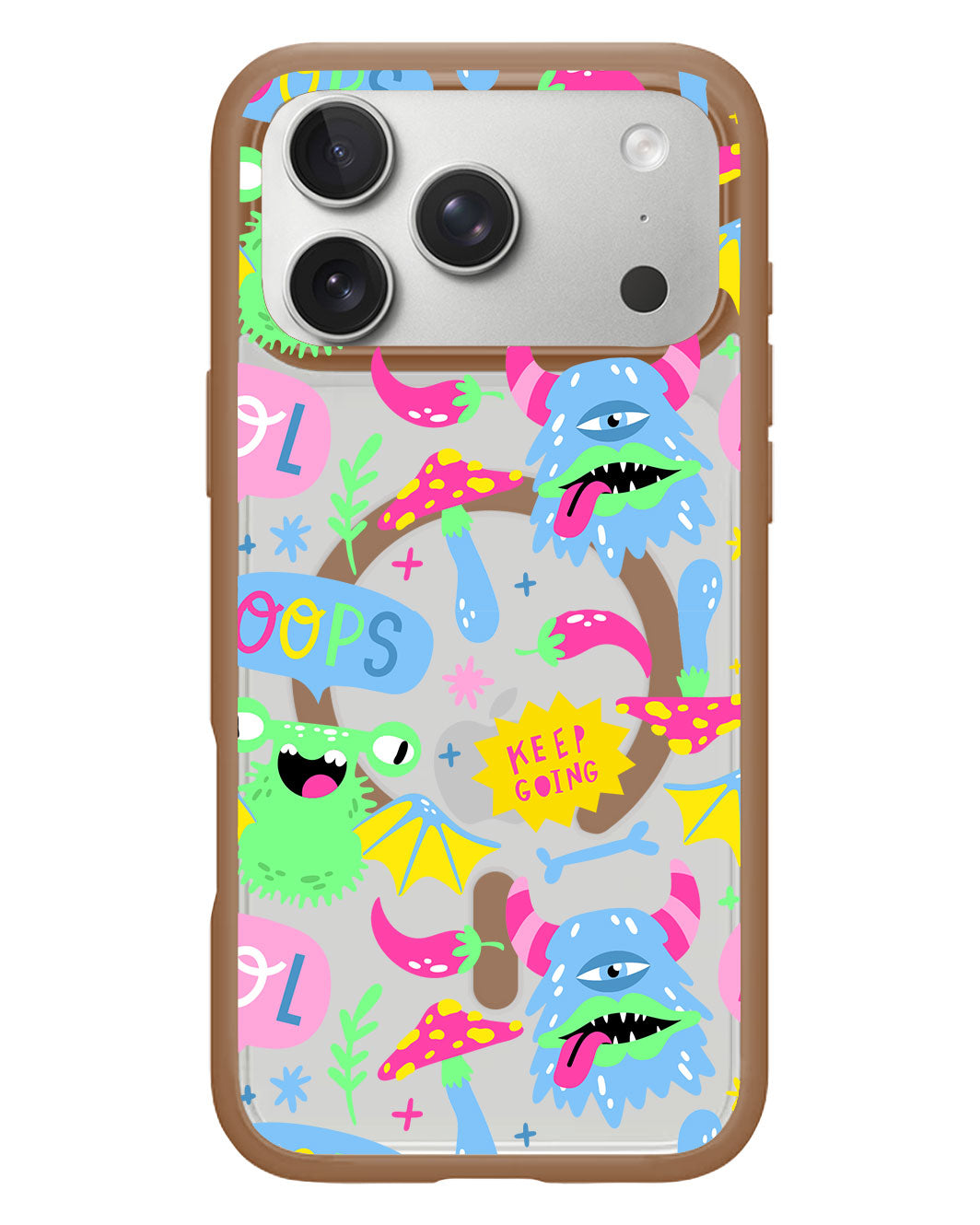 iPhone Rearguard Hybrid - Monster Say Keep Going