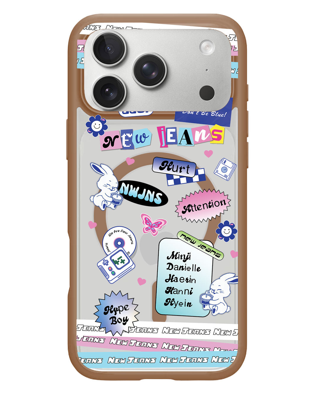 iPhone Rearguard Hybrid - NEW JEANS Sticker Pack