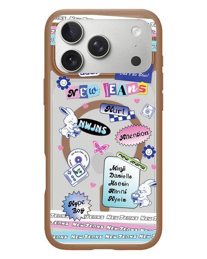 iPhone Rearguard Hybrid - NEW JEANS Sticker Pack