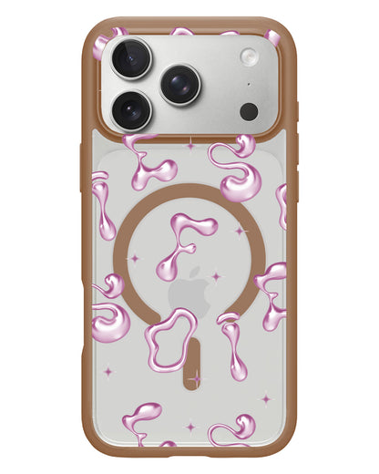 iPhone Rearguard Hybrid - CUSTOM MONOGRAM 3.0 Pink Chrome