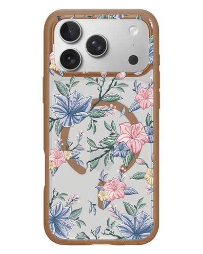 iPhone Rearguard Hybrid - Pink & Blue Florals