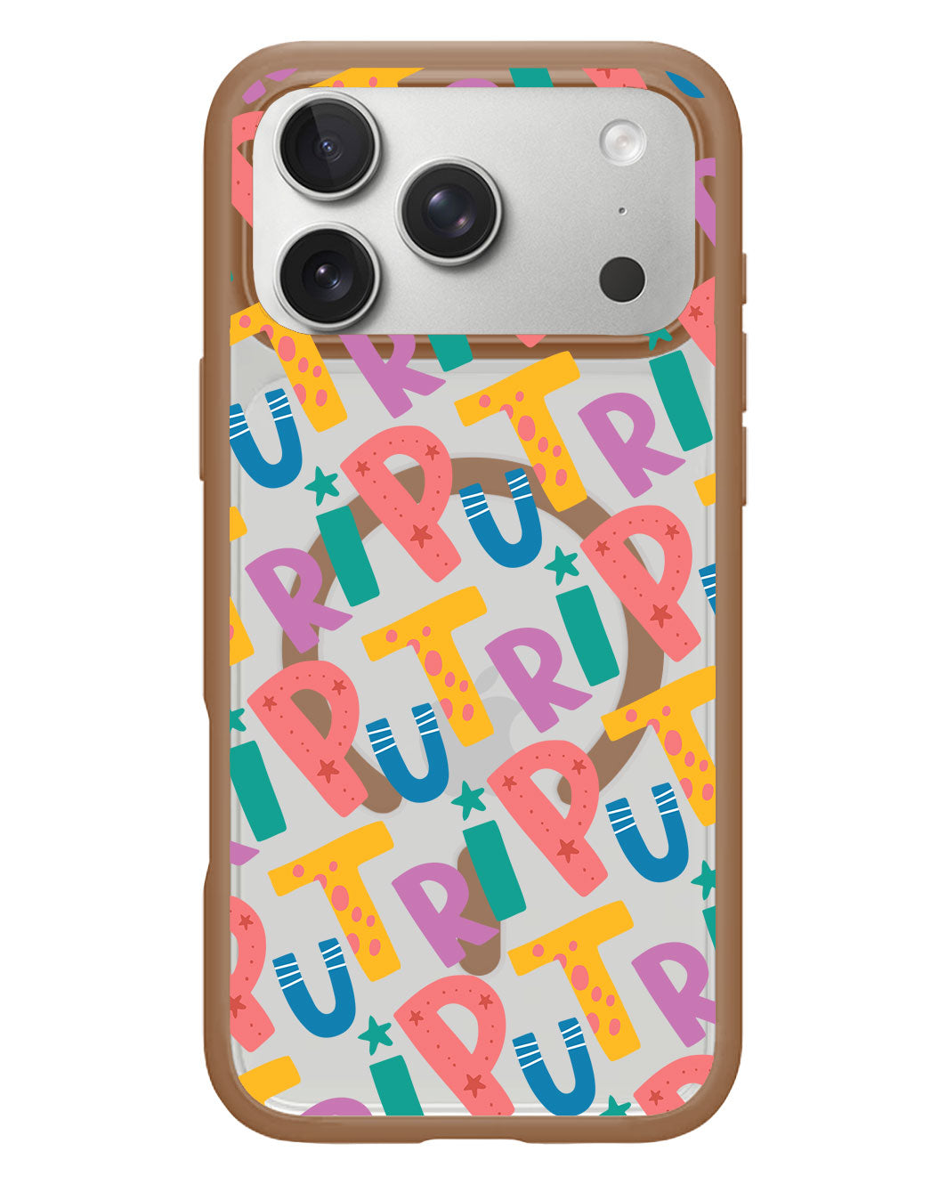iPhone Rearguard Hybrid - Playful Monogram 4.0