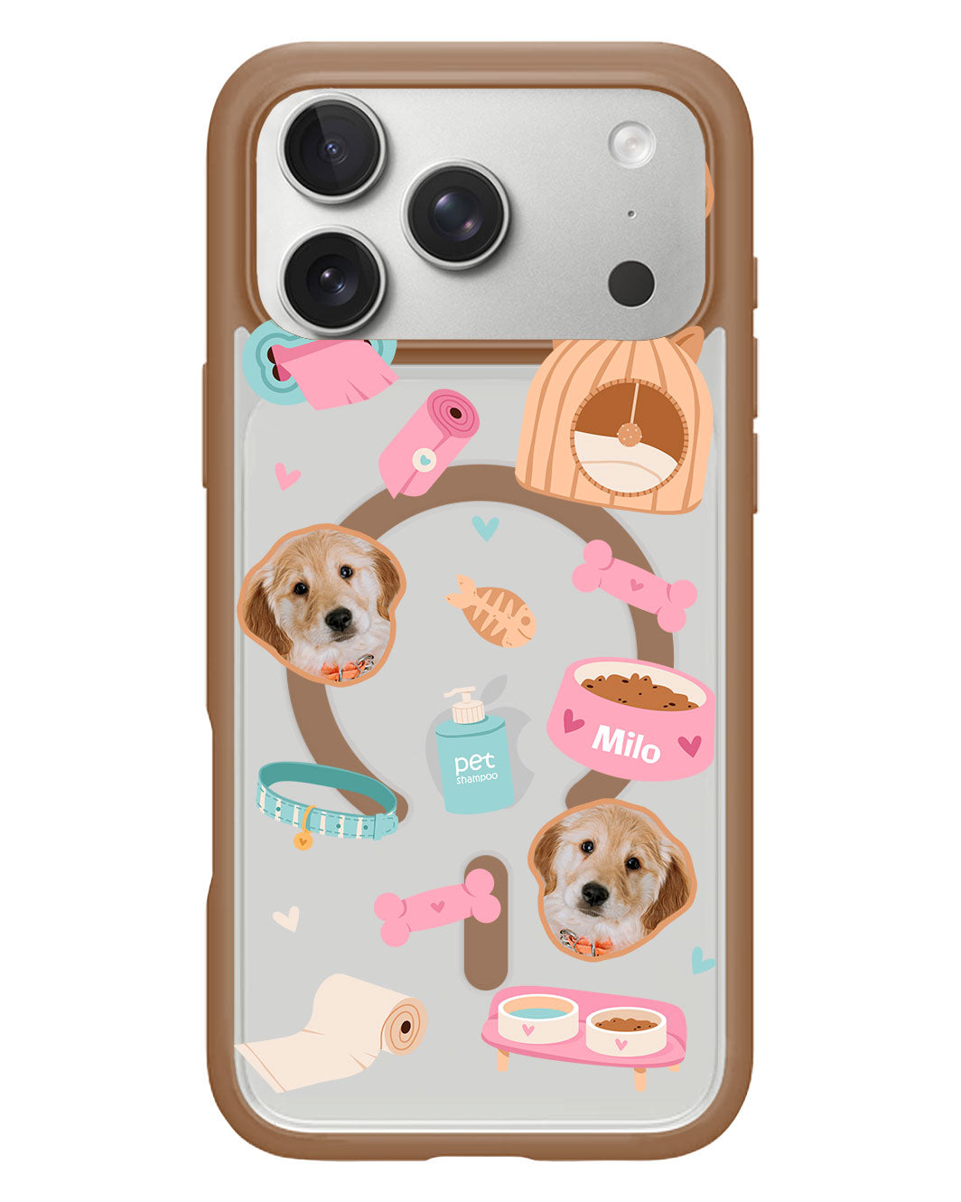 iPhone Rearguard Hybrid - Pet Grid Puppy Life