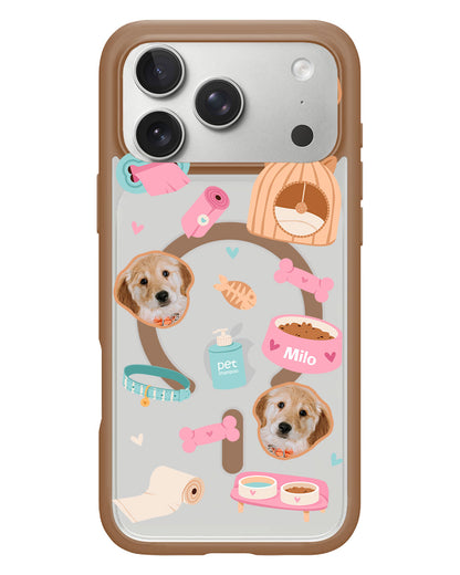 iPhone Rearguard Hybrid - Pet Grid Puppy Life