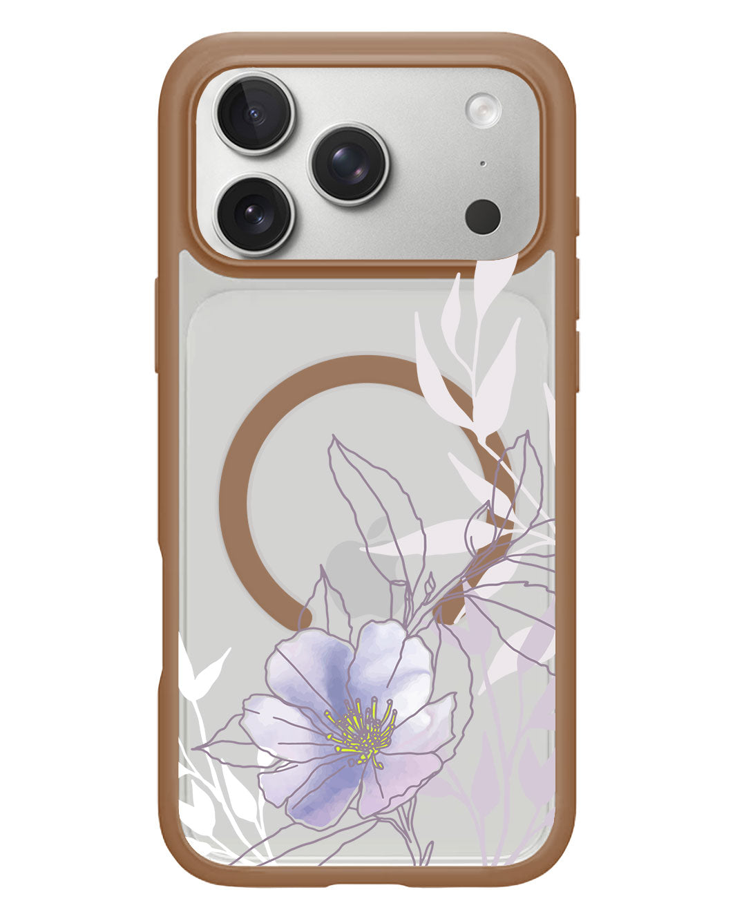 iPhone Rearguard Hybrid - Purple Lily