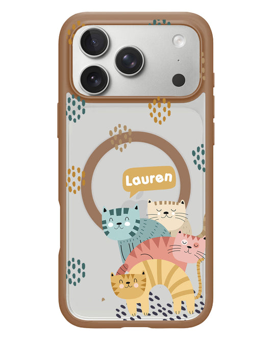 iPhone Rearguard Hybrid - Rainbow Meow 2.0