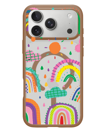 iPhone Rearguard Hybrid - Rainbow