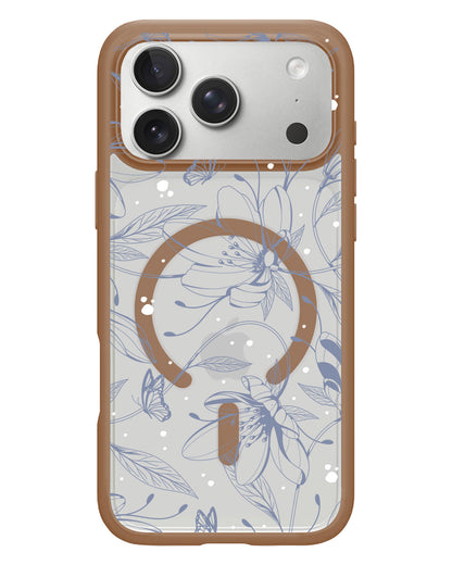 iPhone Rearguard Hybrid - Sketchy Flower & Butterfly 2.0