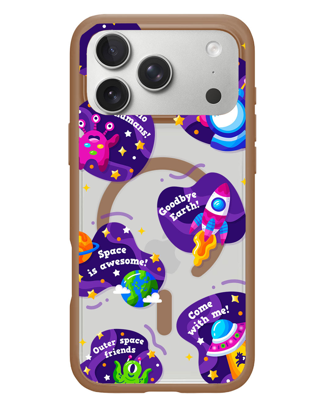 iPhone Rearguard Hybrid - Space Traveller