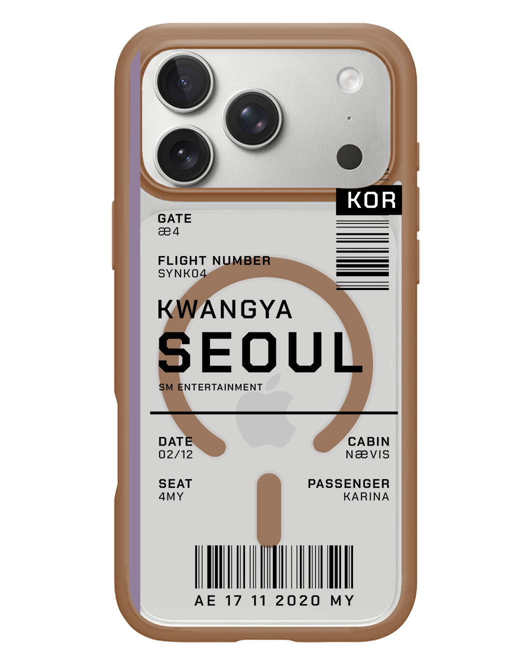 iPhone Rearguard Hybrid - Aespa Kwangya Ticket