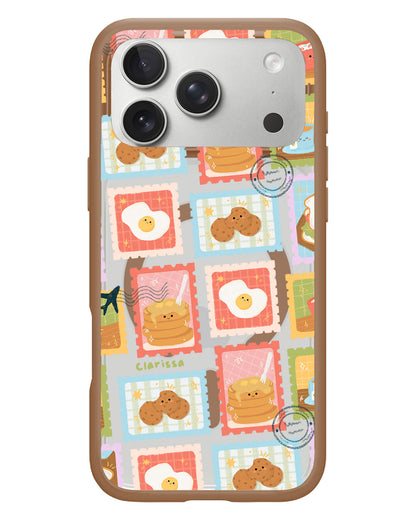 iPhone Rearguard Hybrid - Breakfast Menu Stamps