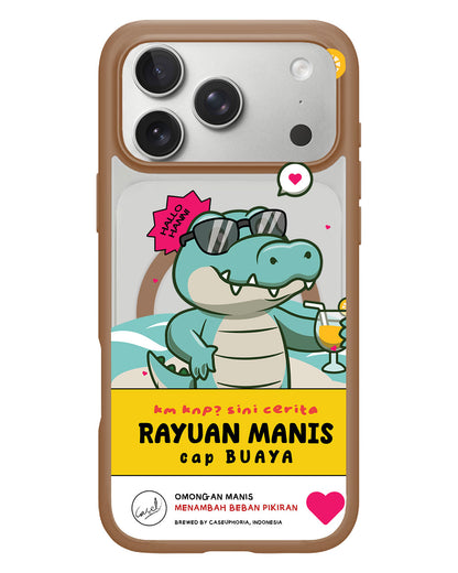 iPhone Rearguard Hybrid - Cap Buaya