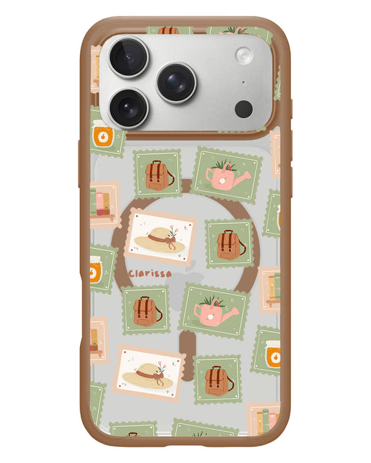 iPhone Rearguard Hybrid - Cottagecore Stamps