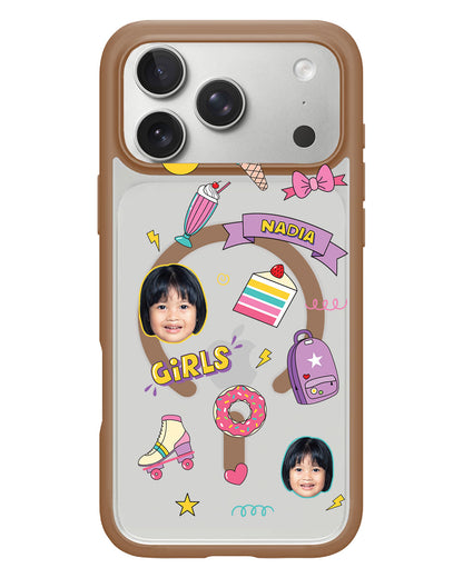 iPhone Rearguard Hybrid - Face Grid Comic