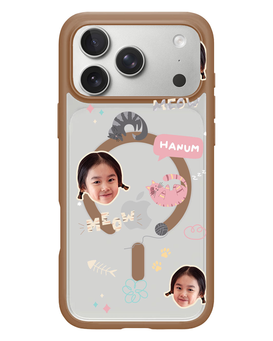 iPhone Rearguard Hybrid - Face Grid Kitty